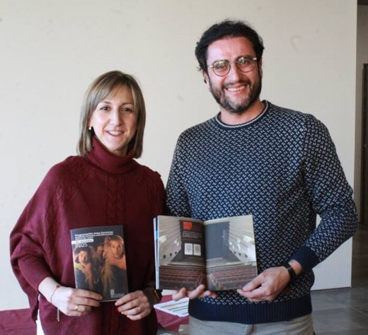 Cristina Aranda, concejala de Cultura y Javier Casado, programador y gestor de actividades culturales // Foto La Voz